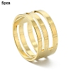 5Pcs Brass Rings TOOL-YW0001-76-2
