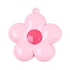 Spray Painted Alloy and Enamel Big Pendants PALLOY-T092-80F-1