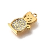 304 Stainless Steel Pendants STAS-Z160-08G-01-2