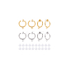 Unicraftale 20Pcs 2 Colors 304 Stainless Steel Clip-on Earring Findings STAS-UN0039-97-7