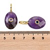 Natural Amethyst Pendants G-F837-05E-3