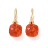 304 Stainless Steel Glass Hoop Earrings EJEW-Z089-30G-4