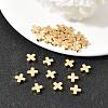 SHEGRACE Brass Beads XGR0110G-128G-4
