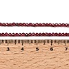 Natural Garnet Beads Strands X-G-J002-20-3