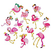 12Pcs Polyester Embroidery Cloth Iron On Patches DIY-WH0671-480-1
