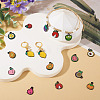 30Pcs 15 Styles Alloy Enamel Pendants ENAM-TA0003-31-8