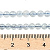 Natural Aquamarine Beads Strands G-P576-4mm-01B-5