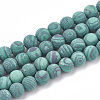 Synthetic Malachite Beads Strands G-T106-199-1