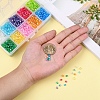 AB Color Plated Eco-Friendly Transparent Acrylic Beads TACR-CJ0001-13-8