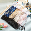3D Flower Organgza Polyester Embroidery Ornament Accessories DIY-WH0297-20B-4