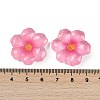 Flower Series Resin Cabochons CRES-Q008-01E-3