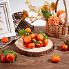 6Pcs 3 Styles Foam Artificial Fruit Model DJEW-GA0001-52-4