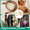 5Pcs Rack Plating Brass Spring Gate Rings KK-ME0003-16-5