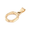 304 Stainless Steel Pendants STAS-F235-01G-O-2
