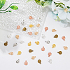 DICOSMETIC 180Pcs 6 Colors Alloy Charms FIND-DC0003-68-4