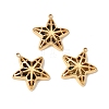 Marine Organism Theme Natural Shell Pendants SH-CBA6E49-01G-C-1