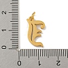 Ion Plating(IP) 304 Stainless Steel Charms STAS-I010-01G-J-3