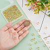 120Pcs Rack Plating Brass Bead Frames KK-PH0010-78G-3