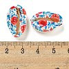 Printed Natural Shell Beads BSHE-G037-01E-3