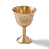 Tarot Theme Brass Cups AJEW-C020-02A-G-1