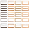 20Pcs 4 Colors Alloy Belt Buckles FIND-CL0001-36B-1