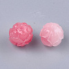 Synthetic Coral Carve Beads CORA-S027-33A-2