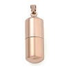 304 Stainless Steel Openable Urn Ashes Pendants STAS-M084-05B-1