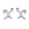201 Stainless Steel Charms STAS-T044-217P-X-2