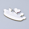 Acrylic Safety Brooches JEWB-D006-B01-3