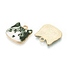 Printed Alloy Pendants PALLOY-WH0108-12B-2