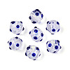 Handmade Foil Lampwork Beads Strands FOIL-T008-02C-2