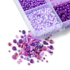 150G 15 Styles Baking Paint Glass Seed Beads SEED-FS0001-31B-3