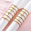 Brass Slider Bracelets BJEW-C090-01G-1