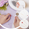 300Pcs 2 Styles 304 Stainless Steel Flat Head Pins STAS-ME0003-15-3
