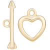 16 Sets Eco-friendly Brass Toggle Clasps KK-BBC0007-91-1