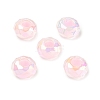 Electroplate Transpant Resin European Beads RE-CBAFF00-02C-1