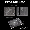 1 Set Acrylic Finger Ring Measuring Tools TOOL-BC0003-16-2