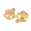 304 Stainless Steel Pendants STAS-A135-07C-G-2