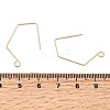 Brass Earring Hooks KK-CBA2395-11G-3