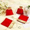 Rectangle Velvet Jewelry Pouches Bags TP-BBC0001-09B-01-4