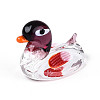 Handmade Lampwork Duck Display Decorations LAMP-T025-14A-1