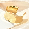 Brass Cuff Bangles for Women BJEW-A038-01A-G-3