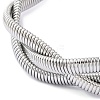 304 Stainless Steel Bracelet for Women BJEW-U009-04P-02-3