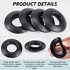 12Pcs PVC Water Retaining Ring AJEW-GF0010-39-6
