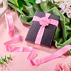 1 Roll Imitation Leather Polyester Ribbon LC-TA0001-02D-6