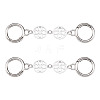 2Pcs 304 Stainless Steel Bag Extension Chains AJEW-TAC00013-1