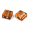 Handmade Silver Foil Lampwork Beads FOIL-S006-12x12mm-03-3