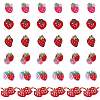36Pcs 6 Styles Strawberry Computerized Embroidery Cloth Self Adhesive Patches PATC-FG0002-42-1