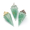 Resin Pointed Pendants G-L571-01D-1