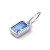925 Sterling Silver Cubic Zirconia Charms STER-NH0014-01P-09-2
